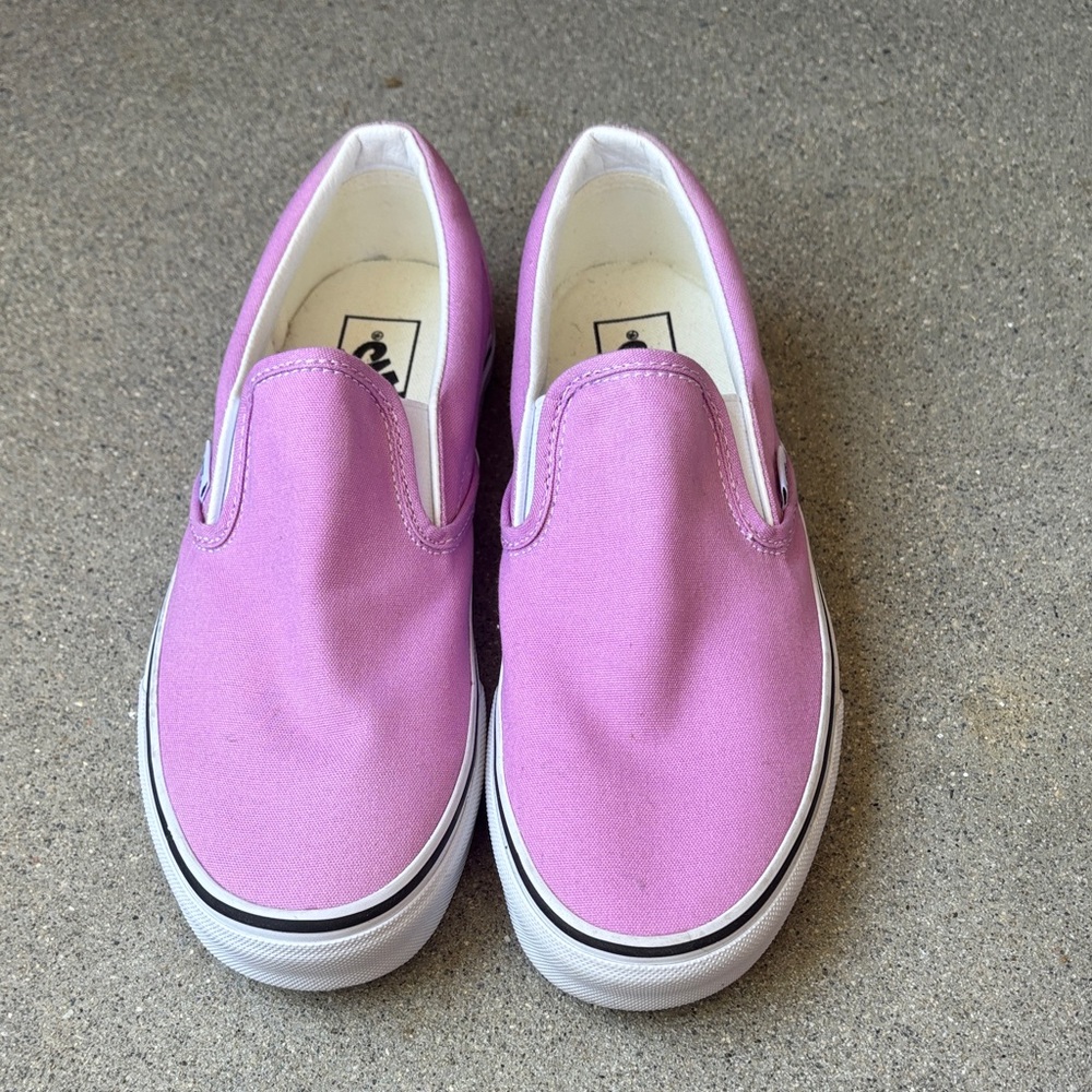 Vans Kids Slip-On Sneakers in Pink